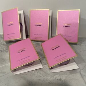 CHANEL Chance Eau Splendide E D P 5 sleeve spray sample 1.5ml ea new